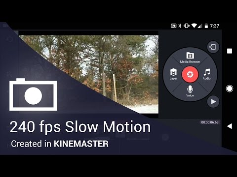 Slow Motion Video in the Kinemaster Mobile Video Editing App