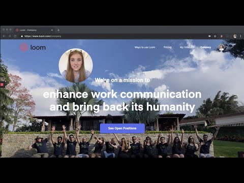 Loom Chrome Extension Intro🎥😄