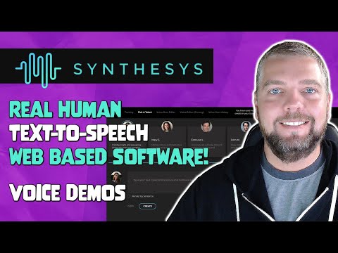 Synthesys Review &amp; Voice Demos - Synthesys Text to Speech Software