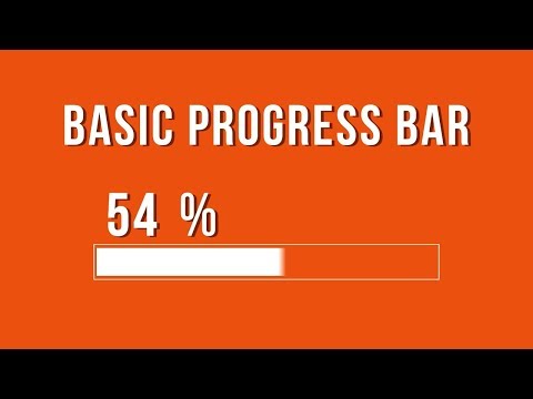 Basic Progress Bar - After Effects Tutorial