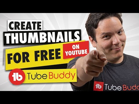 How to make a YouTube Custom thumbnail quickly and for FREE - TubeBuddy Thumbnail Generator