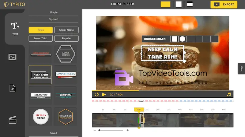 Typito Online Video Editing Tool Top Video Tools